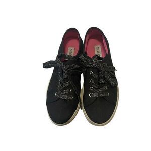 Steve Madden Kids Size 2 Canvas Platform Sneakers
